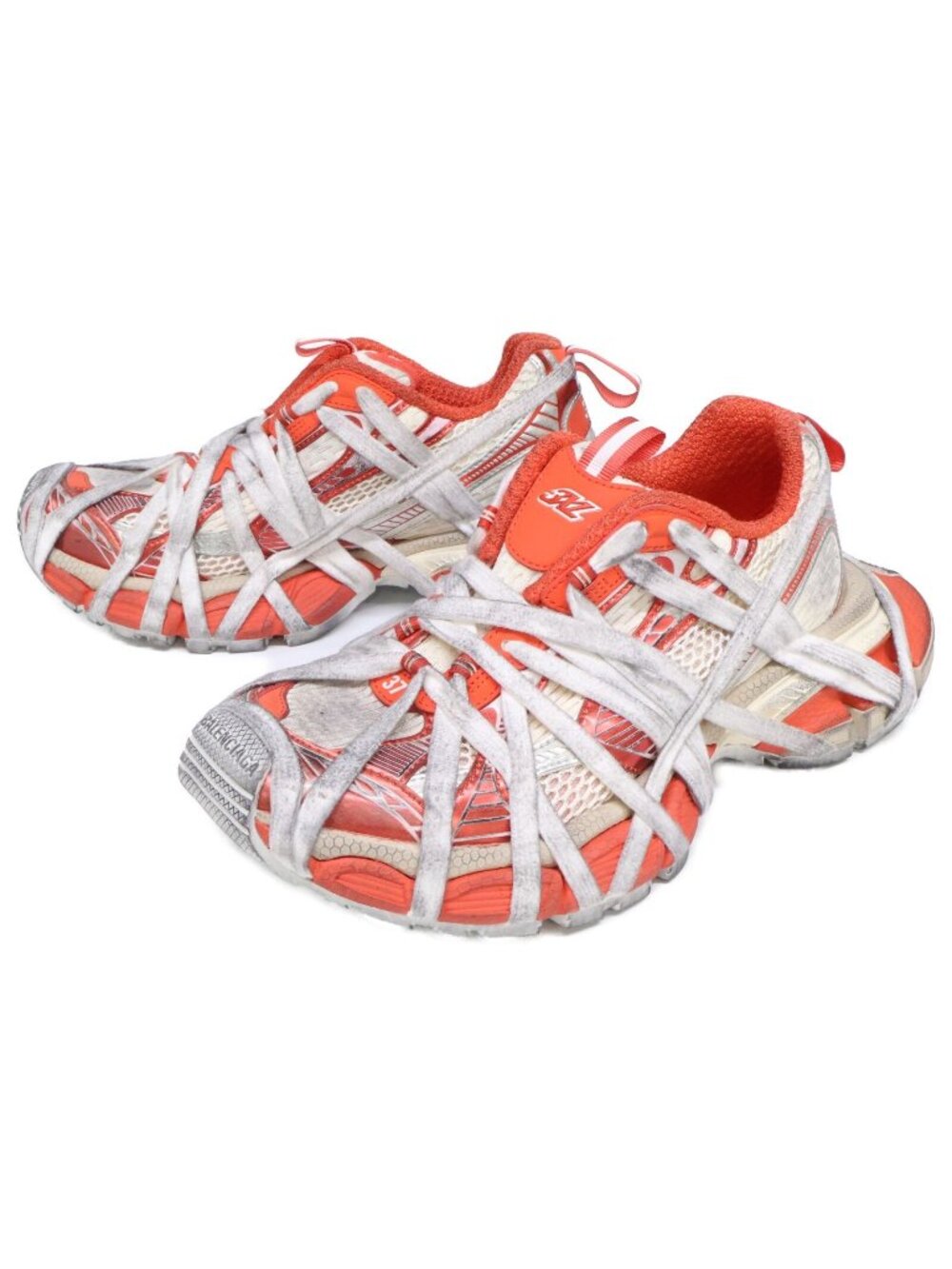 Balenciaga 3XL Lace Distressed Sneakers